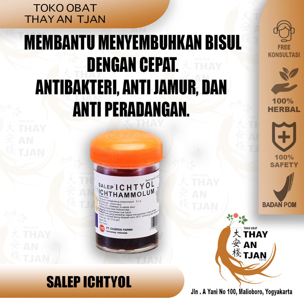 SALEP ICHTYOL | SALEP BISUL | OBAT BISUL | SALEP HITAM | SALEP ITEM | SALEP INFEKSI BAKTERI