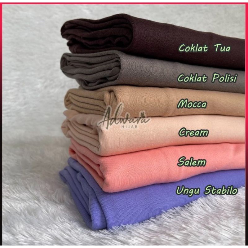 HIJAB KAOS ADWARA Jilbab instan Najwa M Kaos Premium / Hijab instan non pet / Khimar simpel / Khimar mini / jilbab instan kaos