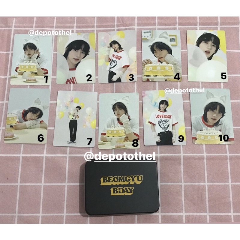 TXT Beomgyu Birthday MPC