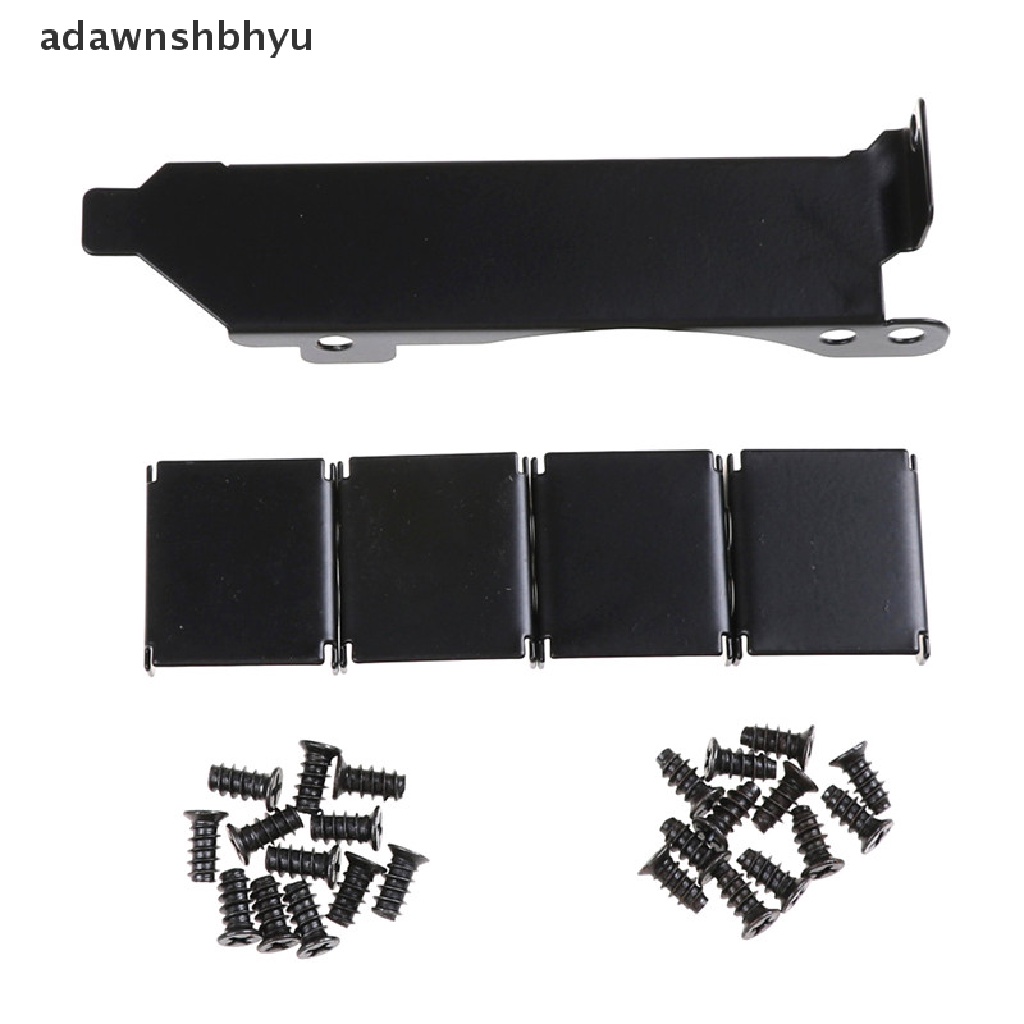 Adawnshbhyu 3rak Dudukan Kipas PCI Slot Bracket+20Skrup+4Konektor Untuk Video GPU Card Cooler