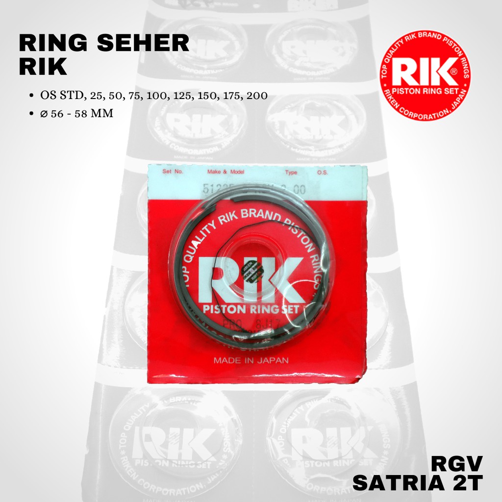 Ring seher RIK Satria 2T Rgv OS STD - 200