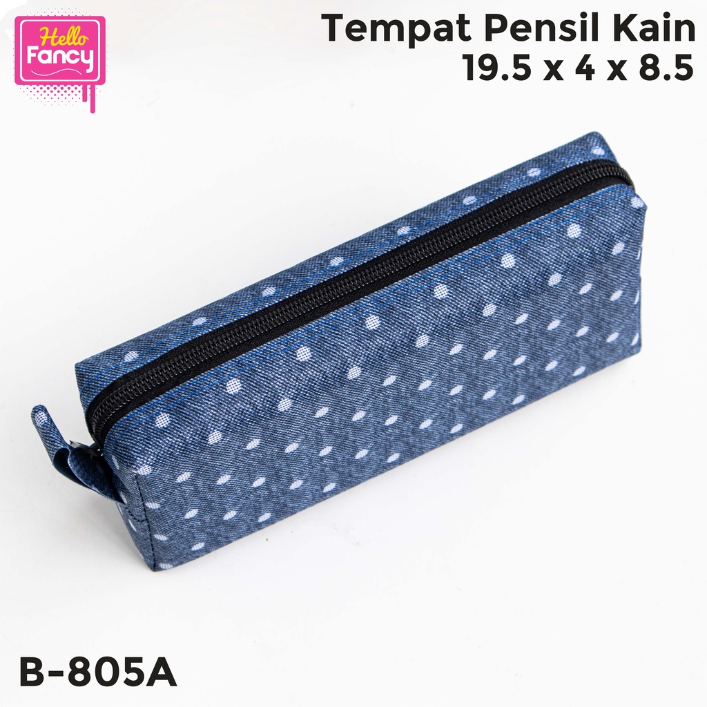 

Tempat Pensil Alat Tulis Kain / Kotak Pensil / Pencil Case B-805A