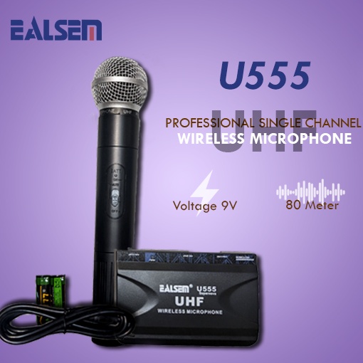MIC MIKROFON / MIKROFON WIRELESS EALSEM U555