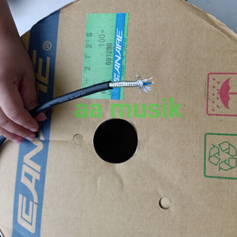 KABEL MIC CANARE L2T2S MADE IN JAPAN JUAL PER METER