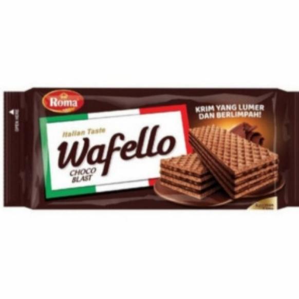 

(PROMO)Wafer Roma Wafello Choco Blast[135Gram/30Pcs/1Karton]Bandung