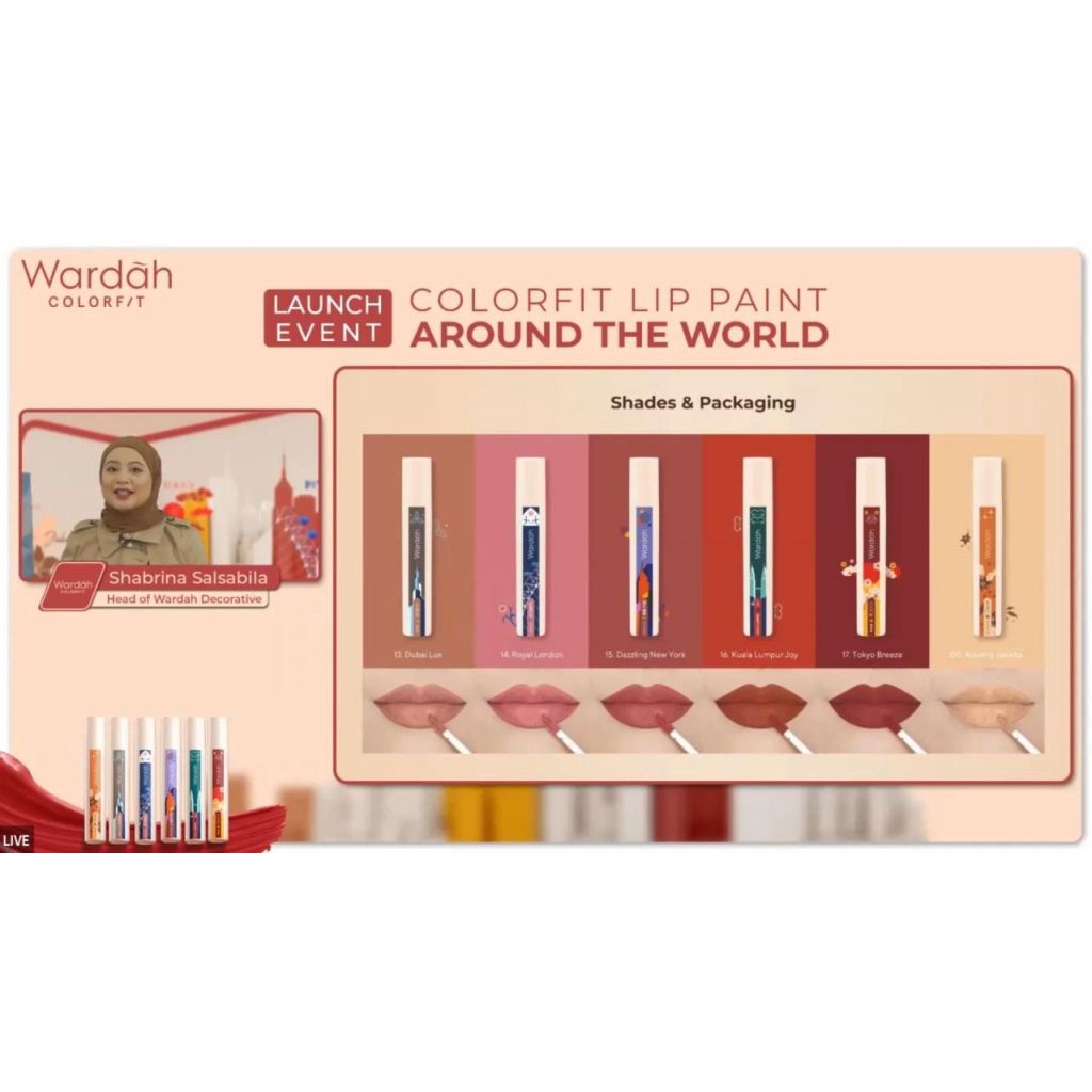 Wardah Colorfit Last All Day Lip Paint