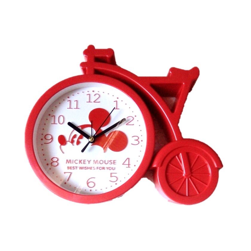 Jam Dinding Karakter Doraemon Mickey Mouse Micky Mouse Free Baterai