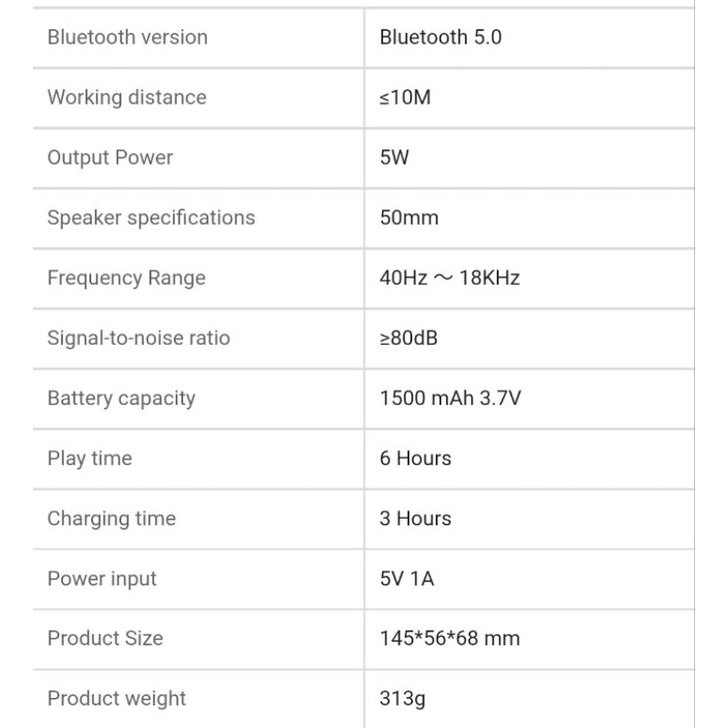 Speaker Bluetooth Robot RB560 Original Garansi Resmi