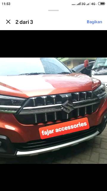 Grill Depan Suzuki XL7 Custom Bahan Fiber Glass