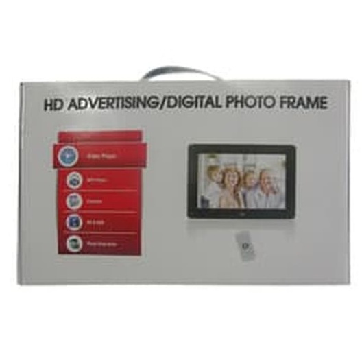 Mediatech 8 inch Digital Photo Frame Multifunction - Hitam 49904