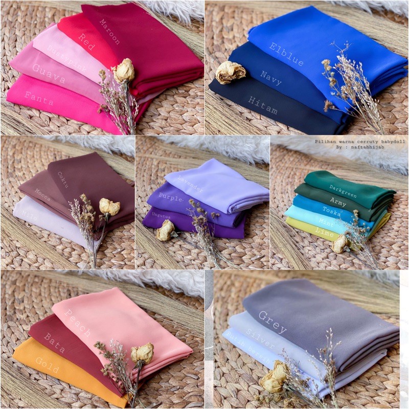 Hijab instant HASNA khimar shiffon cerruti by naftahhijab-8