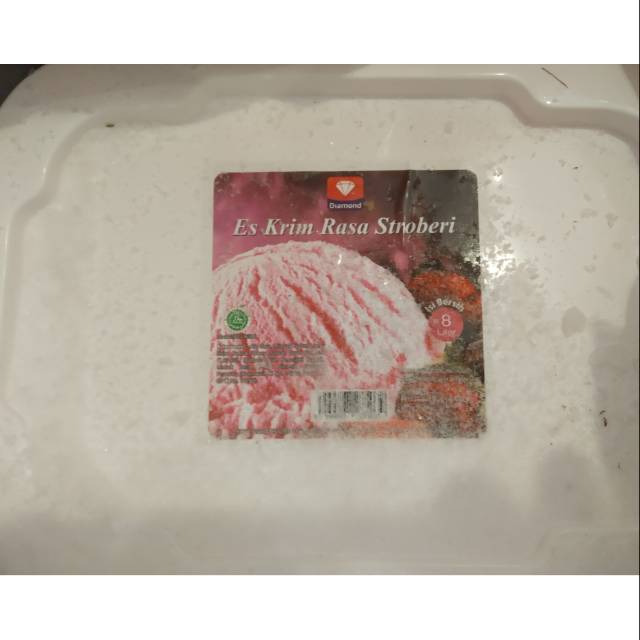 

Diamond Strawberry Ice Cream 8L