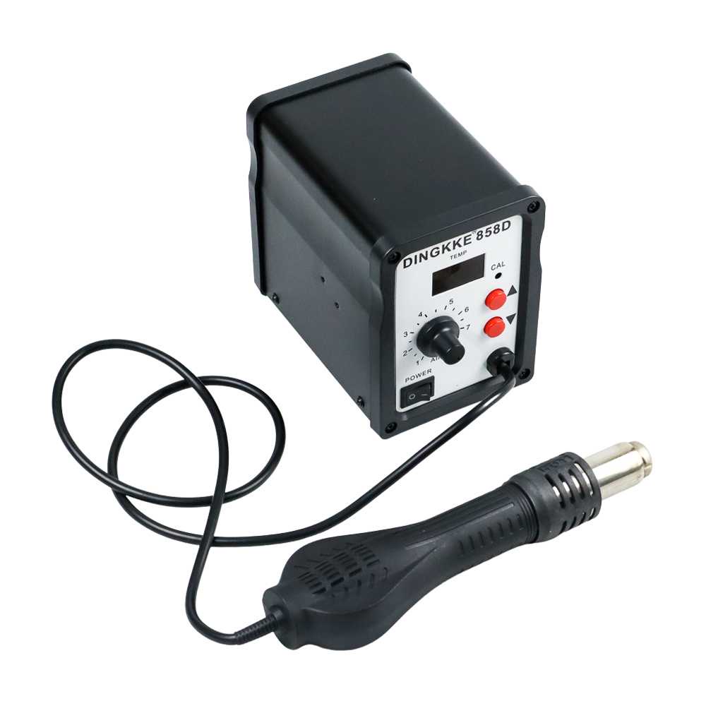 Desoldering Heat Gun dengan Station 220V 700W DINGKKE 858D