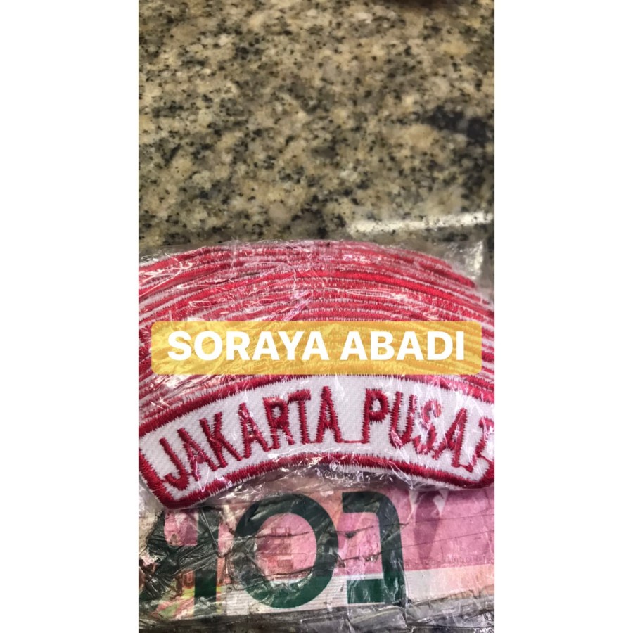 BADGE/BET KWARCAB KHUSUS JAKARTA UTARA, BARAT, PUSAT, TIMUR, SELATAN