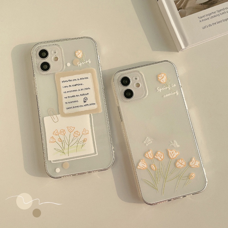 Case Samsung A04S A14 A04 A04E A72 A51 A03s A12 M12 A11 M11 A22 A71 A10s A20s A50 A30 A10 A30s A50s A70 A30s Soft Case Bening Bunga