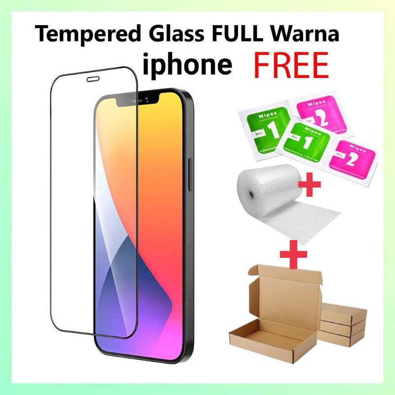 TEMPERED GLASS FULL IPHONE 6/6s/6+/6s plus/7/7+/8/8+/X-XS/XR/XS MAX/11/11PRO/11PRO MAX/SE 2020/12/12pro/12pro max/13/13pro/13pro max - ANTIGORESFULL