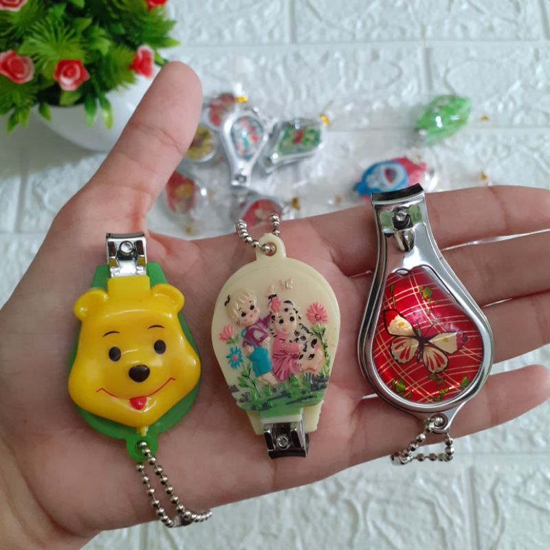 Souvenir Nikahan Gunting Kuku Karakter / Gunting Kuku Bulat / Souvenir Gunting Kuku / Souvenir Kebum