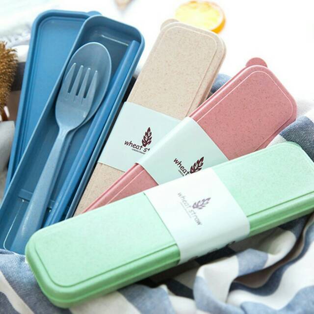 Termurah 3 Sendok Set/sendok Makan/sendok Sumpit Garpu/sendok Set Travelling qKBAeuGZQKwk