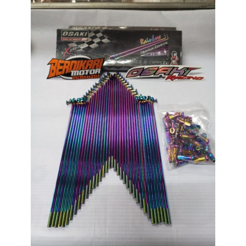 RUJI OSAKI RAINBOW RUJI PELANGI