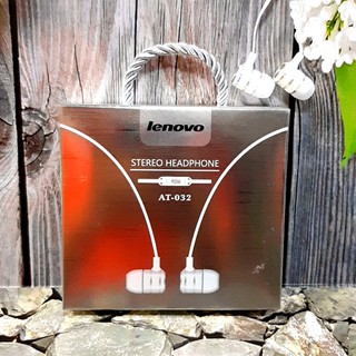 Stereo Headphone Lenovo Earphone Handsfree headset Super Bass + Mic