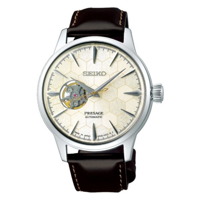 Seiko Presage SSA409J1 Cocktail Star Bar Open Heart Dial Men's Watch