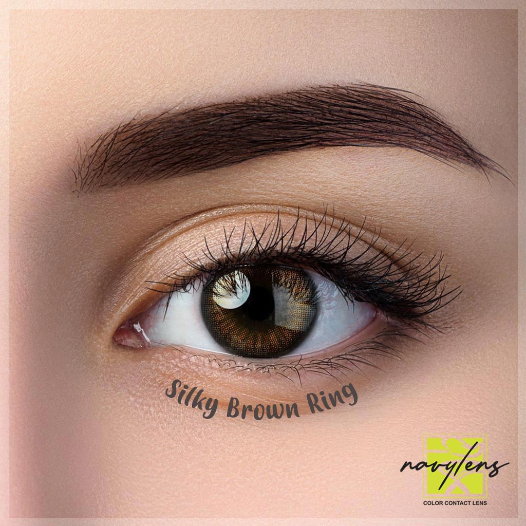 SOFTLENS NAVY LENS SILKY OMEGA 15MM