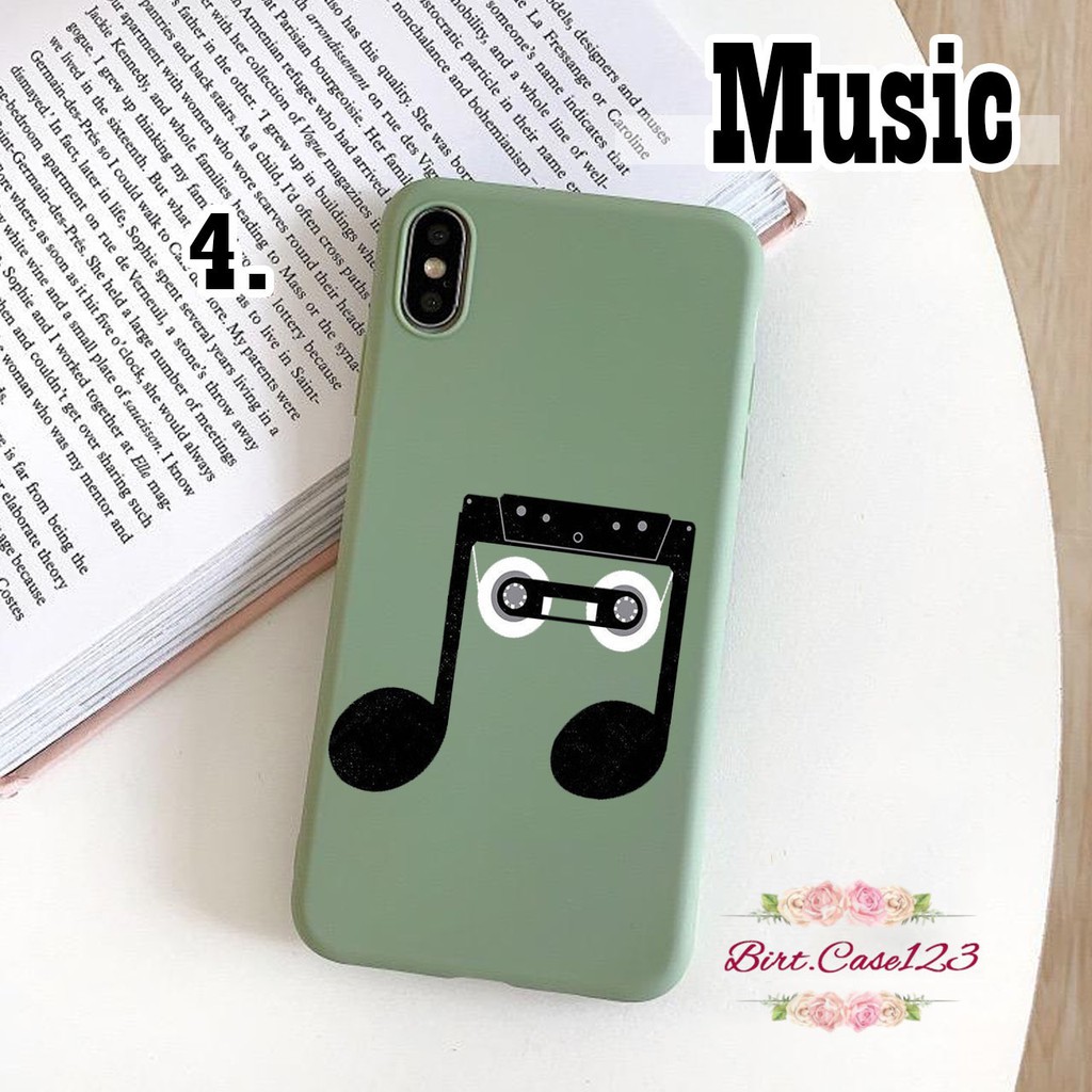 Softcase MUSIC Iphone 5 6 6g 6g+ 7g+ 8+ Xr X Xs Xs Max 11 Pro Pro Max 5.8 6.1 BC2881