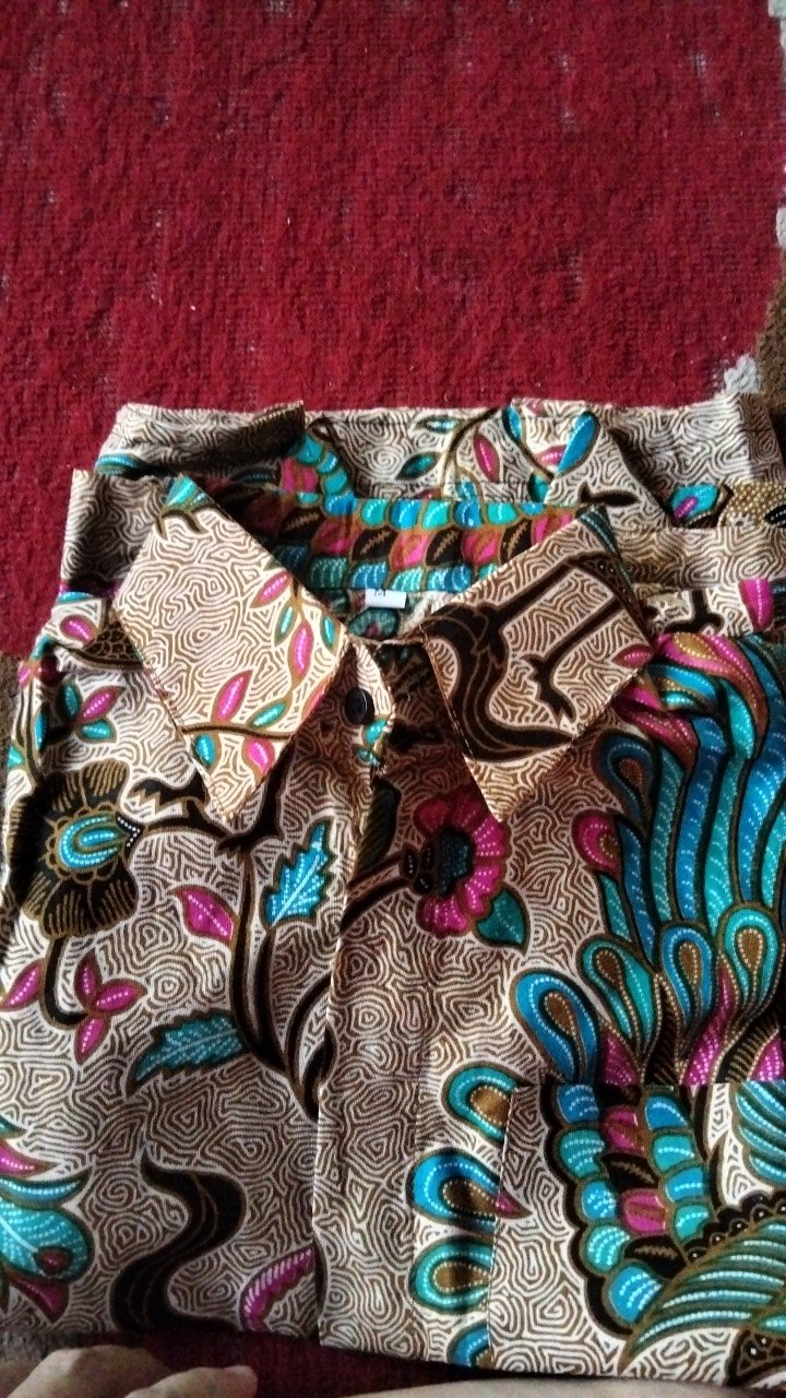 Kemeja Batik Ayah Dan Anak Laki Laki Motif Lengan Pendek | Couple Batik Ayah Dan Anak Lengan Pendek