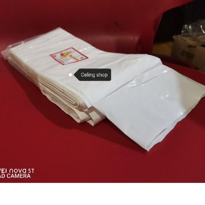 Terbaru12.12 Ysve plastik PE ROL TEMPE roll putih susu melar tanpa putus 10cm 12cm 13cm Termurah