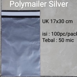 

Polymailer Uk 17x30 (100pcs) Plastik Packing Lem Plastik Lem