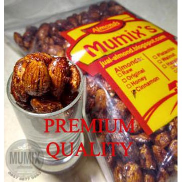 

Diskon Gila!! Cinnamon roasted almond / kacang almond kayu manis 250gr