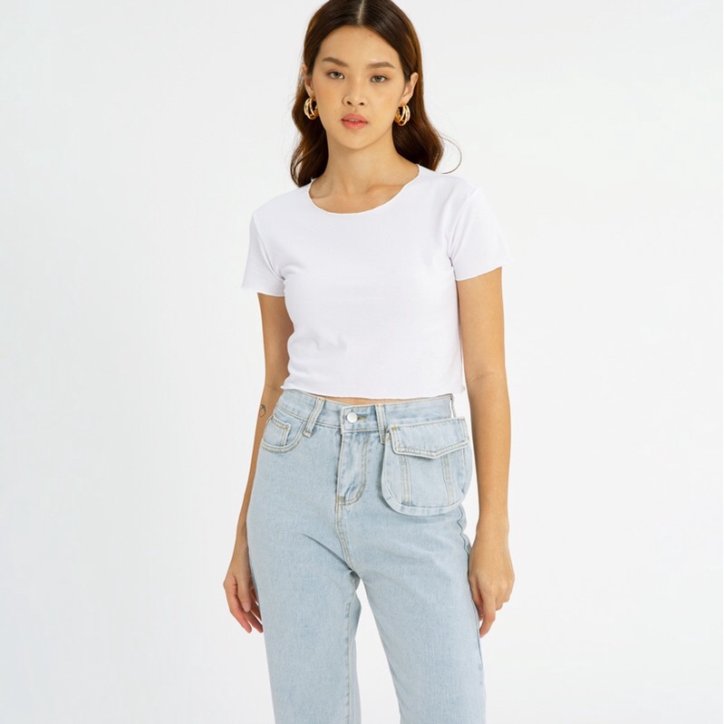 VIERLIN - Jeans 6098 - CELANA BOYFRIEND JEANS HIGHWAIST