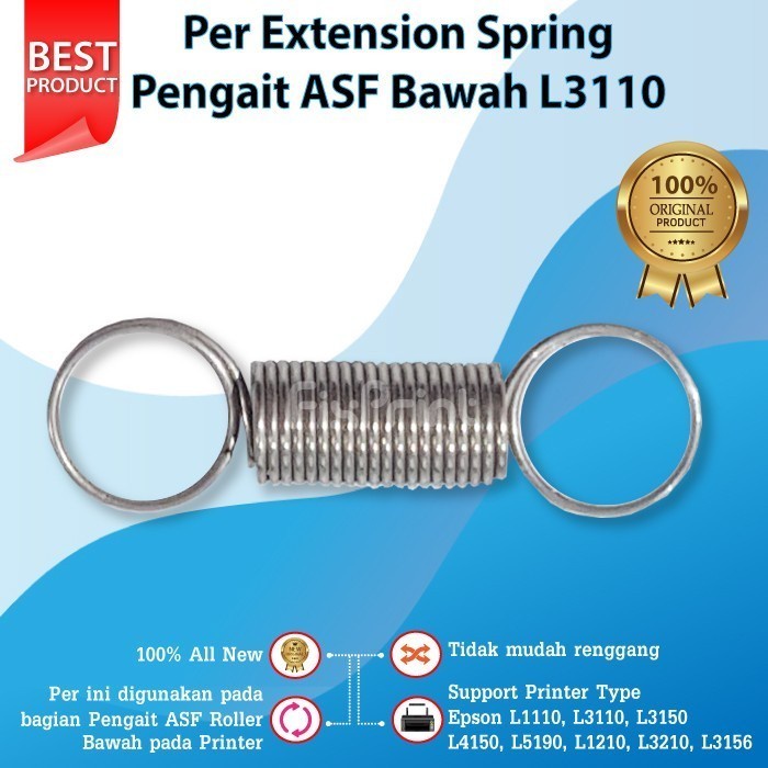 Extension Spring Epson L1110 L3110 Per Roller Bawah L1110 L1210 L1250 L1256 L3100 L3110 L3116 L3210 L3216 L3150 L3156 L3250 L3256 L5190 L5290 L5296