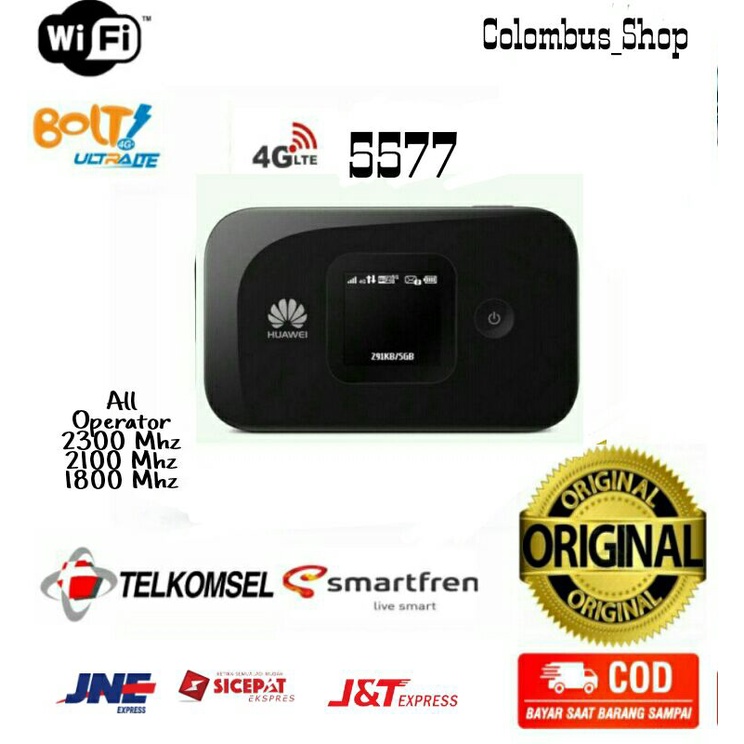 Mifi Modem HUAWEI/BOLT Wifi 4G All Operator E5577cs