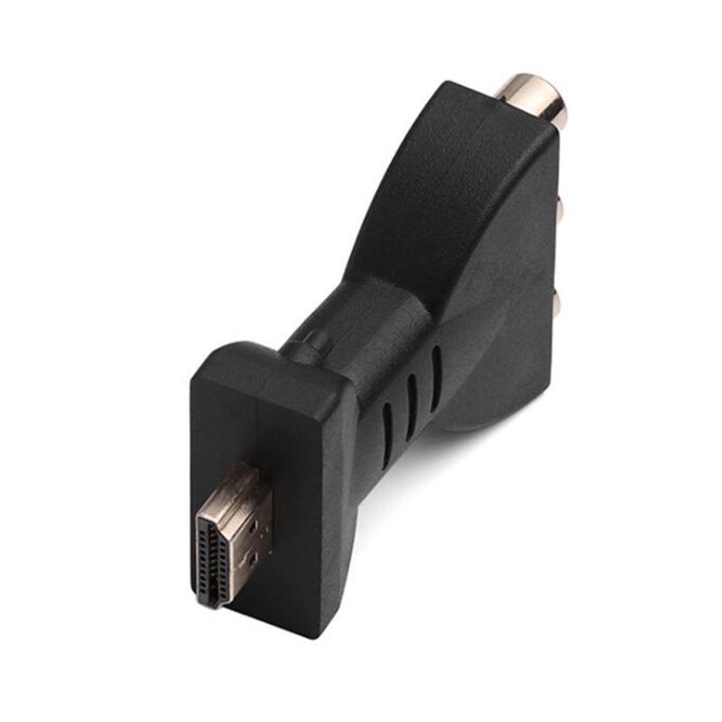 （✔✔❤) Kabel Adaptor Sinyal AV Digital 1080p HDMI Ke VGA HDMI Ke AV RCA Video Audio