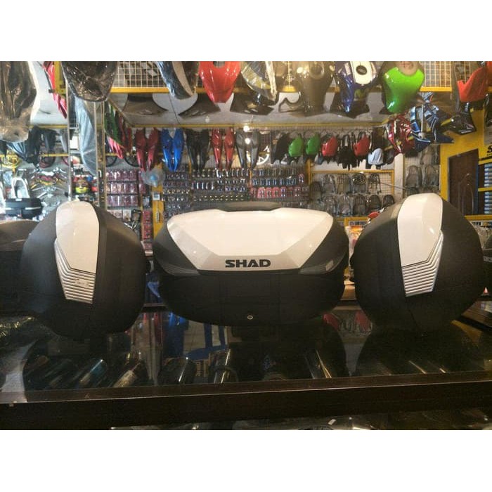 Aksesoris Motor Touring Box shad sh58x dan box samping sh36