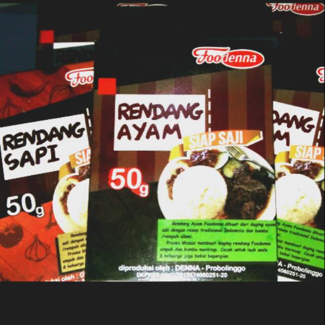 

Rendang instan