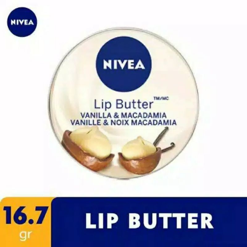 Nivea Lip Butter Vanilla &amp; Macadamia 16,7gr