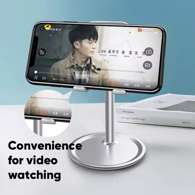 Phone holder Aluminium Stand Smartphone Tablet Mobile Phone Stand Holder