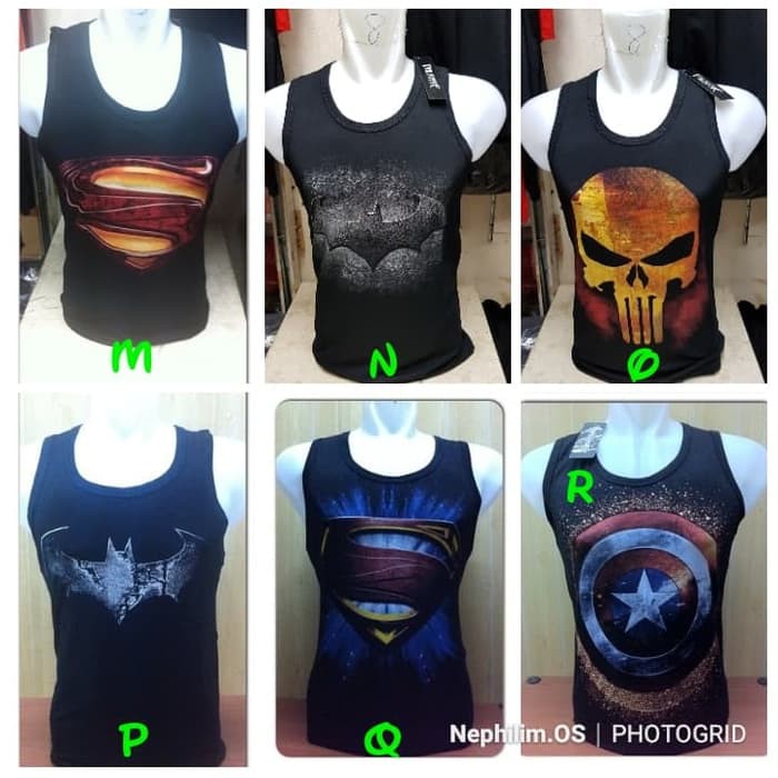 KAOS  Singlet Spandex Spiderman SH506  COC KATOO