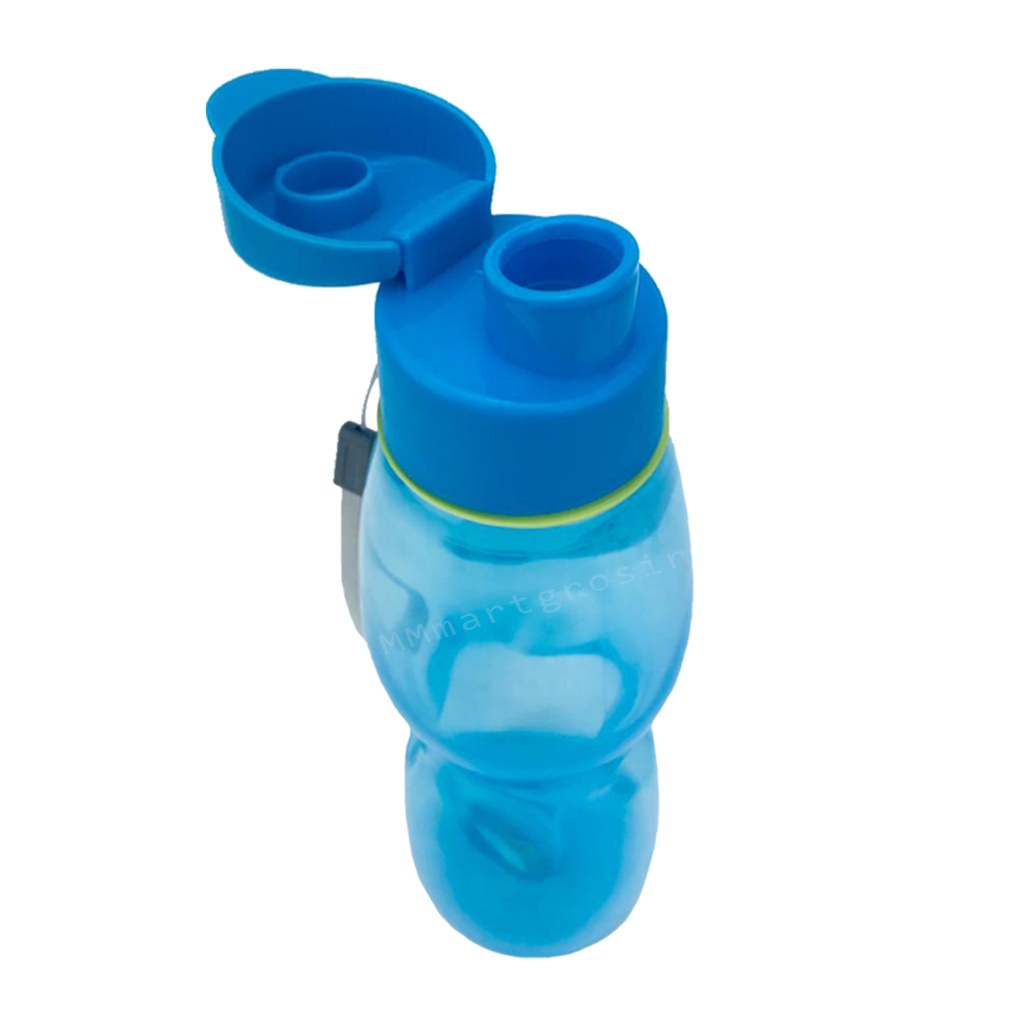 Ice Fun&amp;fun Water Bottle / Botol minum tutup topi / botol minum / Biru A02 / 800ml