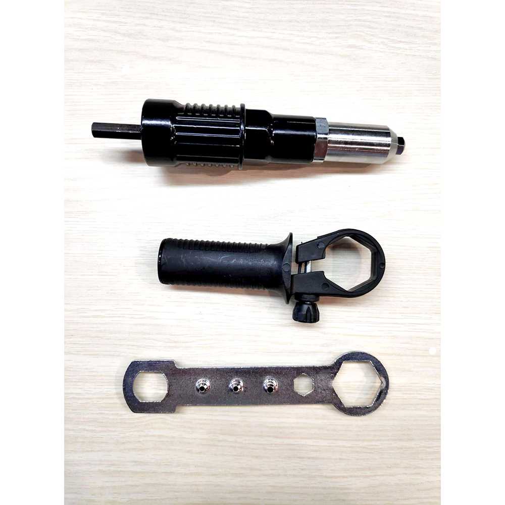(BISA COD) RVOSTR Ronghe Adapter Paku Rivet Riveting Gun Adapter Converter Drill - NAS32