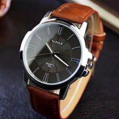 JAM TANGAN PRIA/COWOK/LAKI-LAKI/MURAH/ YAZOLE ORI 332 TAHAN AIR 30 M JAM DAN BOX EXCLUSIVE TRY0050