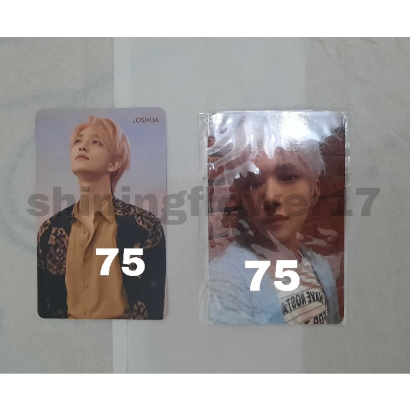 hmv joshua seventeen benefit yes24 semicolon photocard