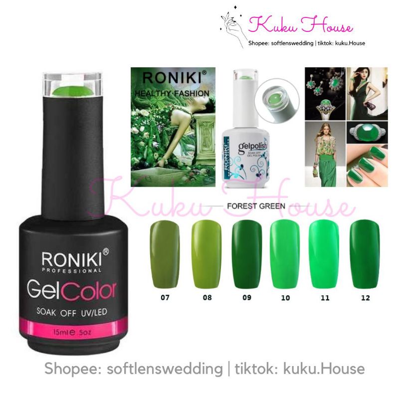 RONIKI GEL POLISH UV 10ML KUTEK