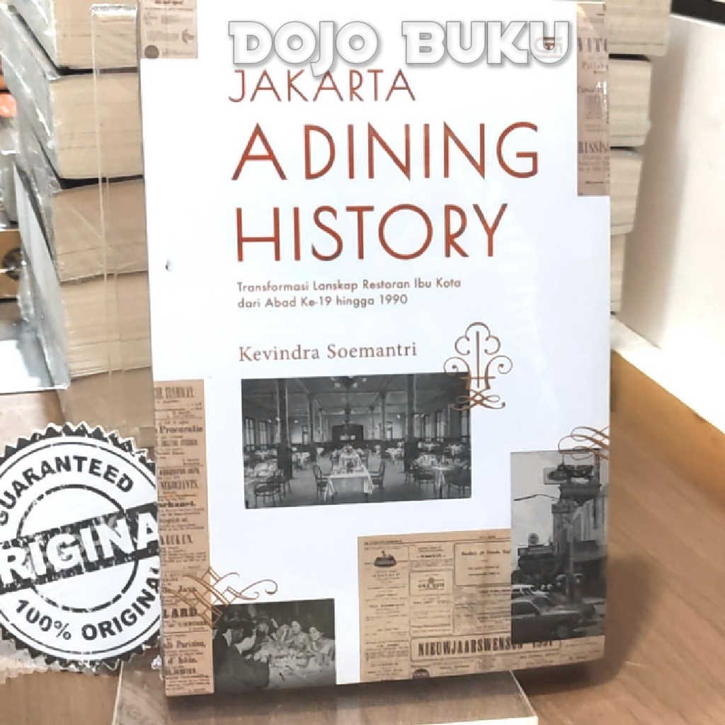 Buku Novel Jakarta A Dining History by Kevindra Prianto Soemantri