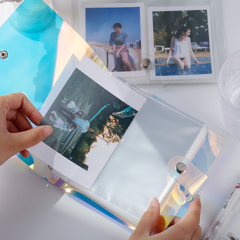 25pcs Lembaran Isi Ulang Album Foto Dua Sisi Bahan Pp Transparan Ukuran 3 4 6 Inch