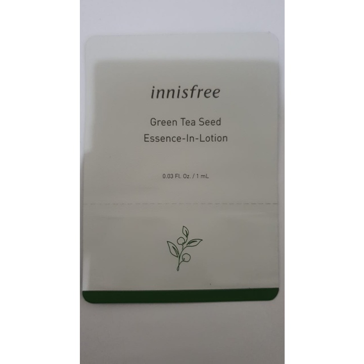 Innisfree Green Tea Seed Essence-In-Lotion 1ml