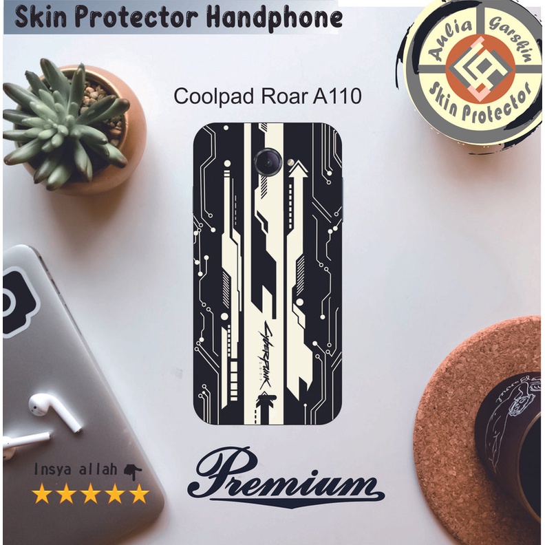 Dapat 2pcs Garskin HP Coolpad Roar A110  Motif XX - Free Custom Motif Via Chat