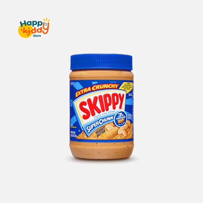 

selai kacang skippy chunky peanut butter 500 gram New!